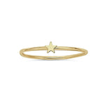 Anillo Estrella Tiny de Oro laminado 18K de AMBAR Joyería Fina