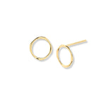 Aretes aro enchapado en oro de 18K de AMBAR Joyería Fina