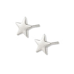 aretes estrellita elaborados en plata 925 de AMBAR joyería fina