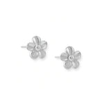 aretes margarita 7 mini elaborados en plata 925 de AMBAR joyería fina