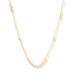 Collar chloe mini placas enchapado en Oro de 18k de AMBAR Joyería Fina