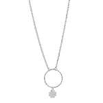 collar karma de la suerte elaborado en plata 925 de AMBAR joyería