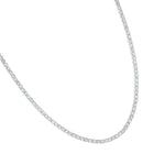 Collar Tennis Rodio Trendy enchapado en oro de 18K de AMBAR Joyería Fina