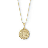 Collar San Benito de Oro Laminado 18K de AMBAR Joyería Fina