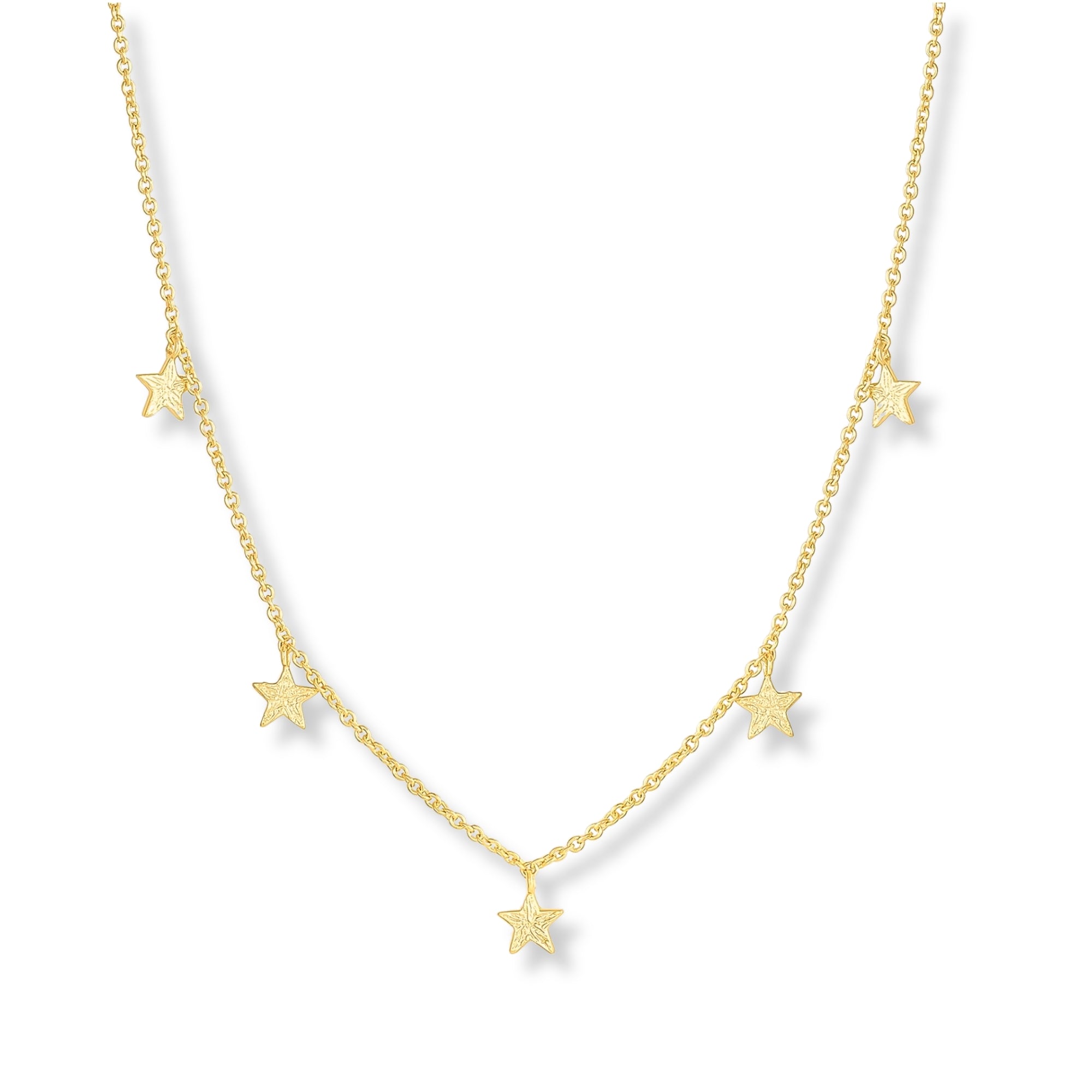 Collar super star enchapado en oro 18K de AMBAR Joyería Fina