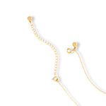 Extension argollada de cadena y collar modelo enchapado en Oro 18k de AMBAR Joyería Fina