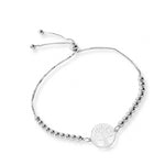 pulsera arbol de la vida con sistema regulable elaborada en plata 925 de AMBAR Joyería Fina
