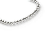 pulsera Anika con bolitas al detalle y sistema regulable elaborada en plata 925 de AMBAR Joyería Fina