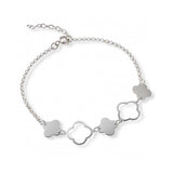 Pulsera VC Flores Plata 925