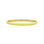 Pulsera Kelly esmaltado amarillo enchapada en oro 18K de AMBAR joyería fina