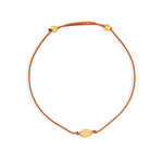 Pulsera Power Stone Geo citrino la piedra de la abundancia enchapado en oro de 18K de AMBAR Joyería Fina