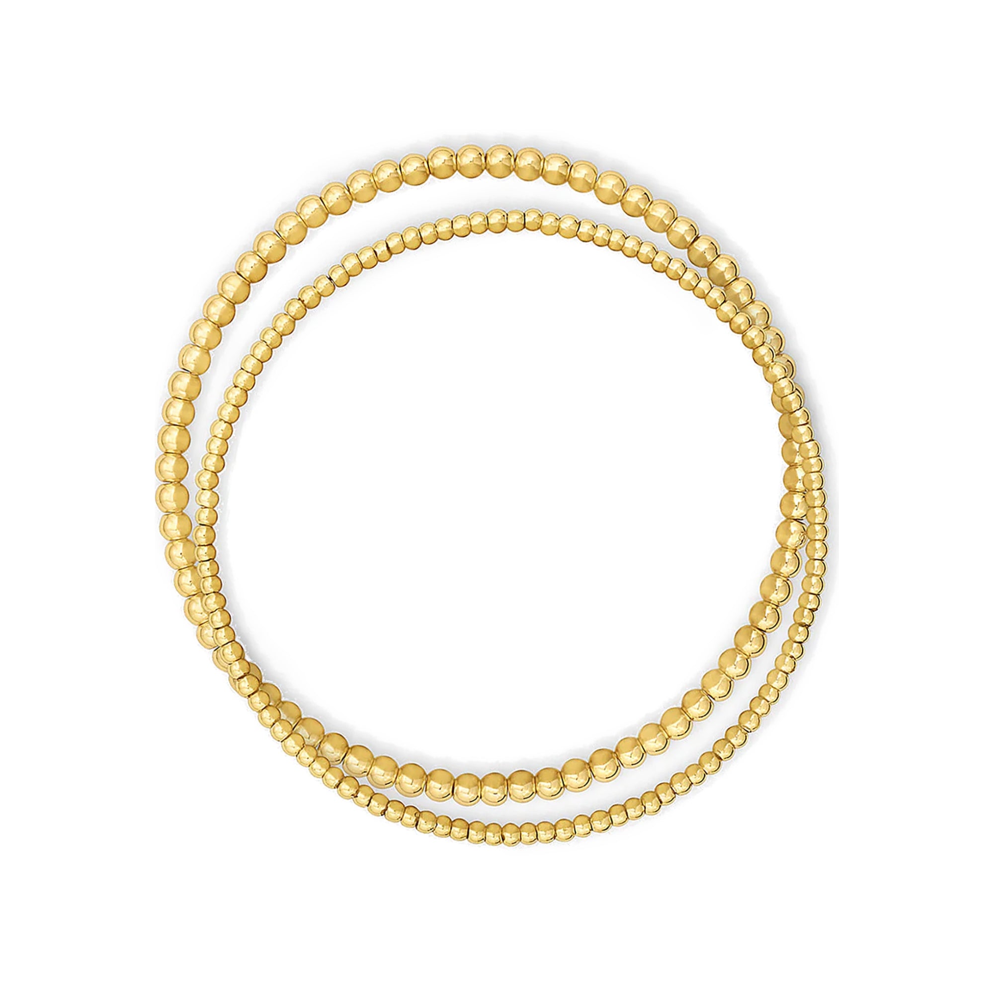 Pulsera Poppy set enchapada en oro 18K de AMBAR joyería fina