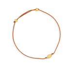 Pulsera Power Stone citrino la piedra de la abundancia enchapado en oro de 18K de AMBAR Joyería Fina