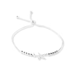 Pulsera estrella de mar con sistema regulable elaborada en plata 925 de AMBAR joyería fina