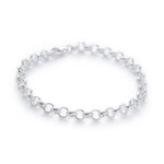Pulsera Rolo 5 de plata 925 de AMBAR Joyería Fina