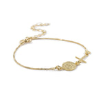 Pulsera San Benito en Oro Laminado de 18K de AMBAR Joyería Fina