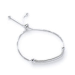 Pulsera serpentina con sistema regulable ideal para todo los días sistema regulable elaborado en plata 925 de AMBAR joyeria