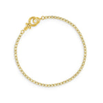 Pulsera tennis lexi circonita color citrino enchapada en oro 18K de AMBAR joyería fina