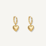Argollas Cuore Golden