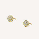 Aretes Roseta Emy Cristal