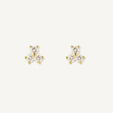 Aretes Trébol Petit Circonita