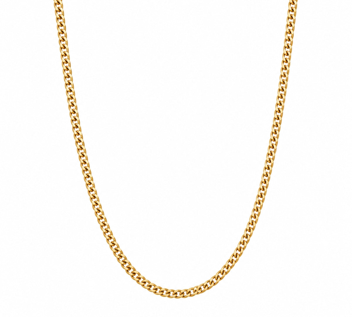 Cadena Grumet Legacy para hombre en oro laminado color oro amarillo italiano de AMBAR joyería fina