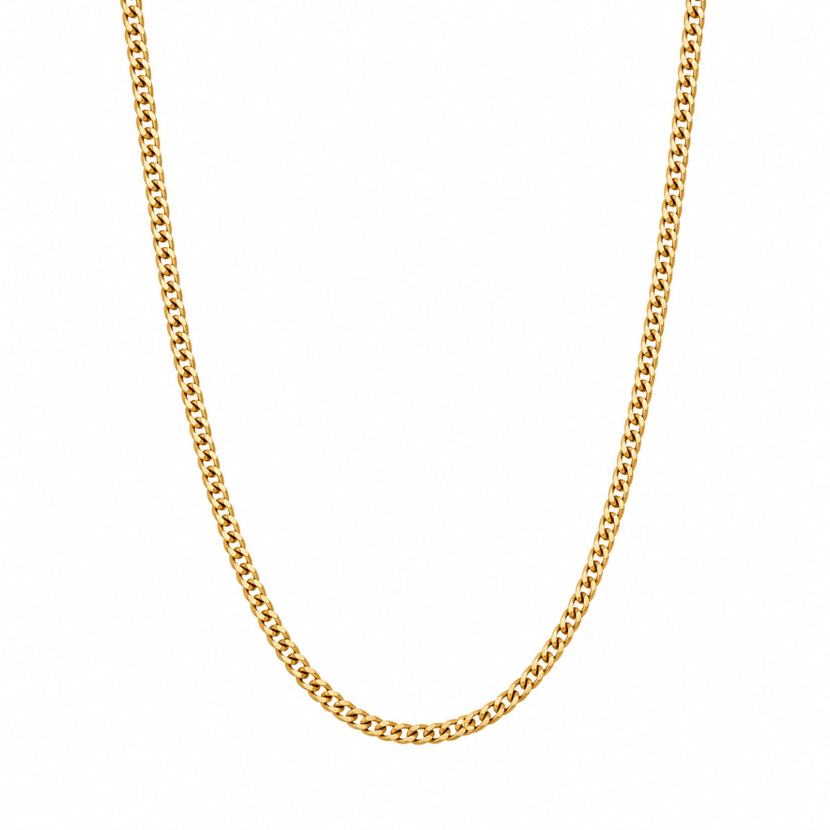 Cadena Grumet Legacy para hombre en oro laminado color oro amarillo italiano de AMBAR joyería fina