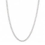 Cadena Cubana Prime para hombre en plata 925 brillante con eslabones clásicos de AMBAR joyería fina