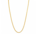 Cadena Fígaro Milano para hombre en oro laminado color oro amarillo italiano de AMBAR joyería fina