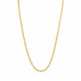 Cadena Fígaro Milano para hombre en oro laminado color oro amarillo italiano de AMBAR joyería fina