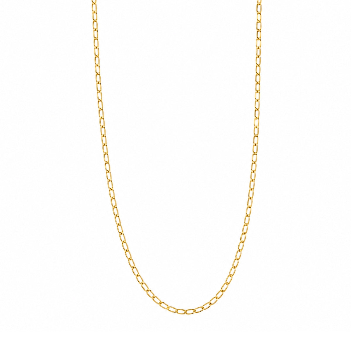 Cadena Fígaro Urban Gold para hombre en oro laminado color oro amarillo italiano de AMBAR joyería fina