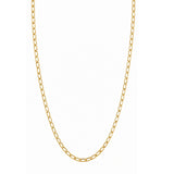 Cadena Fígaro Urban para hombre en oro laminado color oro amarillo italiano de AMBAR joyería fina