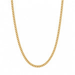Cadena Grumet Milano para hombre en oro laminado  de AMBAR joyería fina