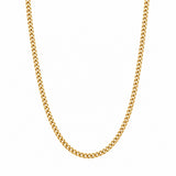 Cadena Grumet Milano para hombre en oro laminado  de AMBAR joyería fina