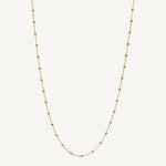 Collar Tana Bolitas Seguidas de Oro Laminado 18K de AMBAR Joyería Fina