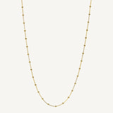Collar Tana Bolitas Seguidas de Oro Laminado 18K de AMBAR Joyería Fina
