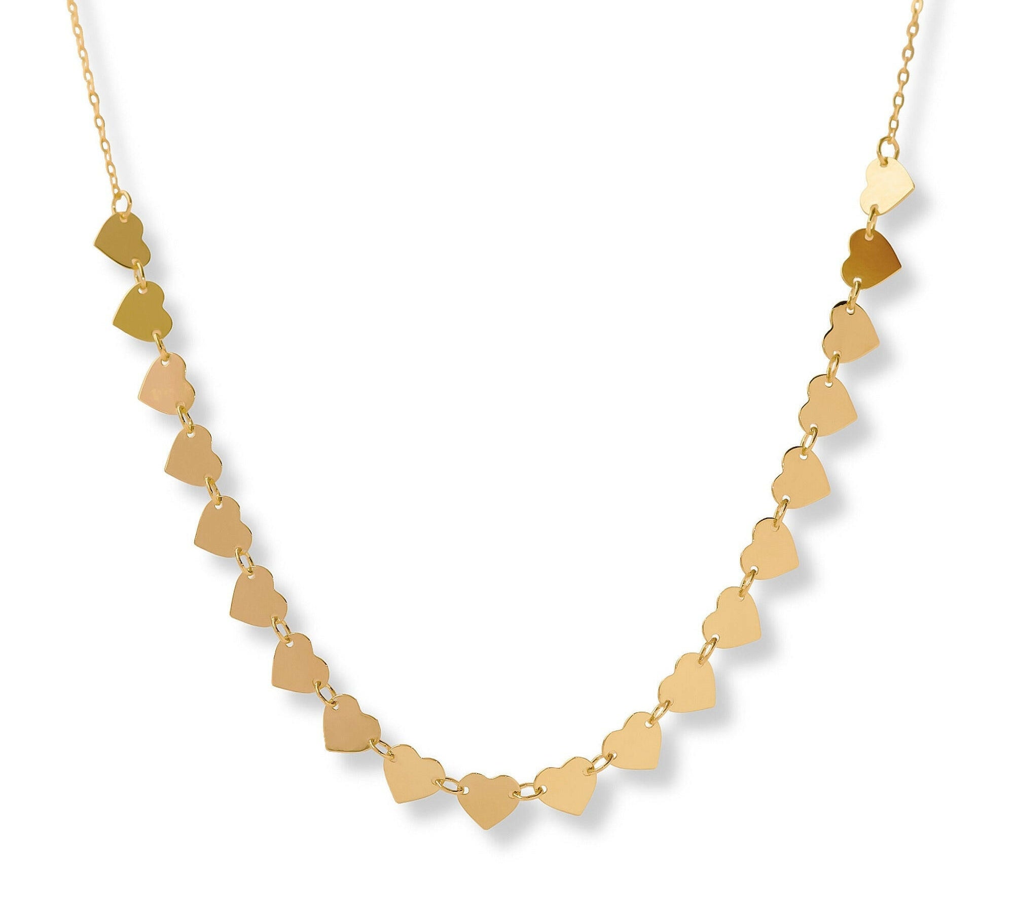 Collar Cadena De Amor de Oro 18K de AMBAR Joyería Fina