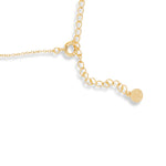 Collar chloe mini placas regulable enchapado en Oro de 18k de AMBAR Joyería Fina