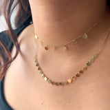 Collar Cadena Amor Oro 18K regalo romántico conexión eterna - AMBAR Joyería