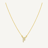 Collar Inicial F Golden
