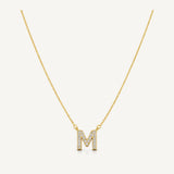 Collar Inicial M Golden