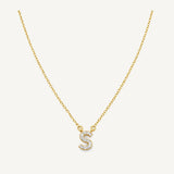 Collar Inicial S Golden