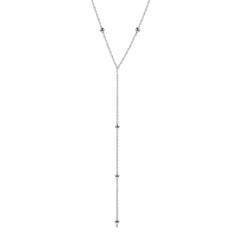 Collar Layers Satelite Bolita 3 de Plata 925 de AMBAR Joyería Fina