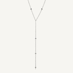 Collar Layers Satelite Bolita 3 de Plata 925 de AMBAR Joyería Fina