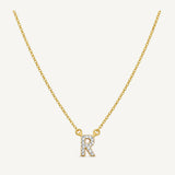 Collar Inicial R Golden