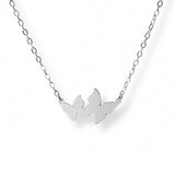 Collar mariposa bis al detalle de plata 925 de AMBAR Joyería Fina