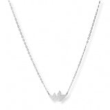 Collar Mariposa Bis de plata 925 de AMBAR Joyería Fina