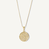 Collar San Benito de Oro Laminado 18K de AMBAR Joyería Fina