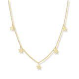 Collar super star enchapado en oro 18K de AMBAR Joyería Fina