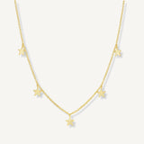 Collar super star enchapado en oro 18K de AMBAR Joyería Fina